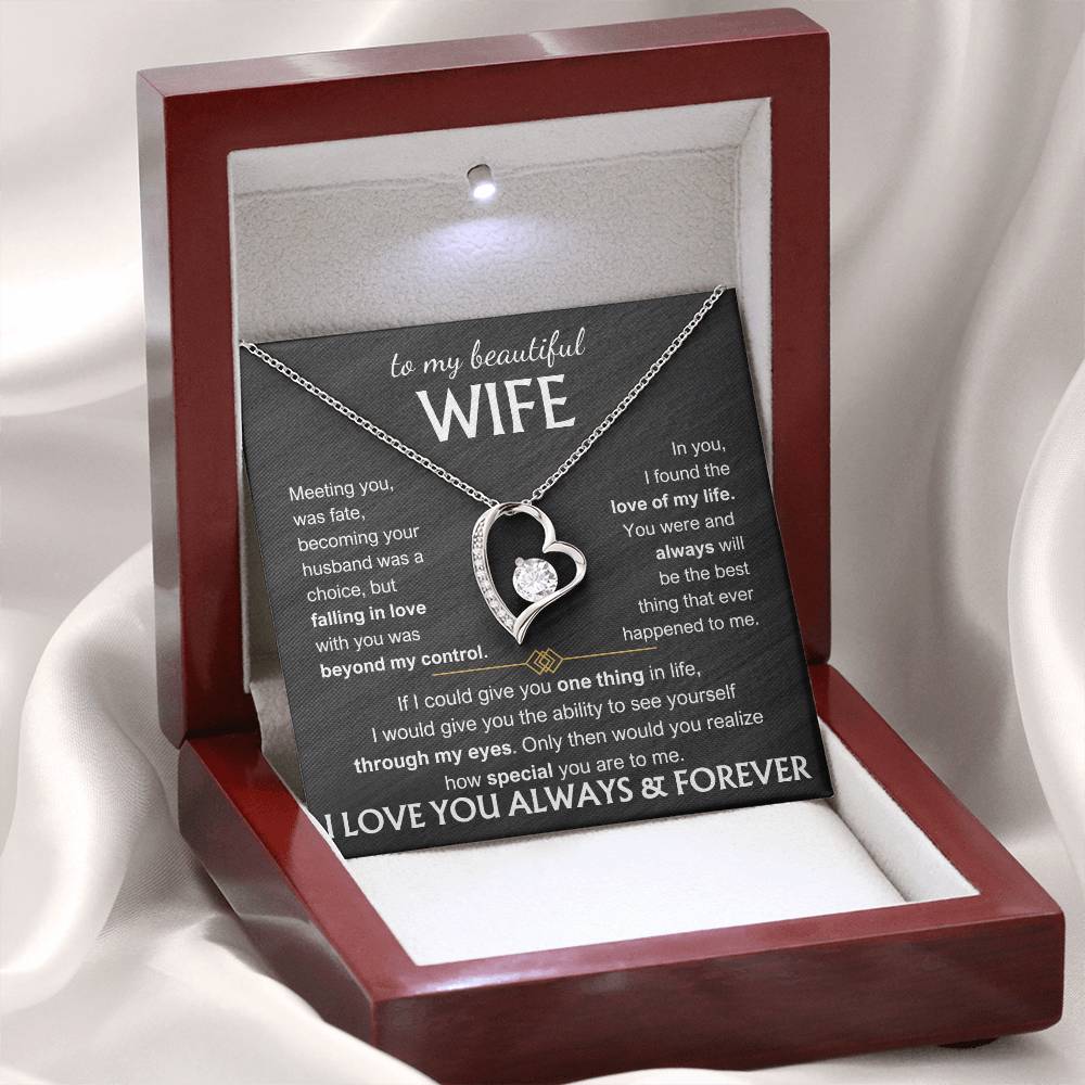 Gift for Wife " I Love You Always & Forever " Gift Set