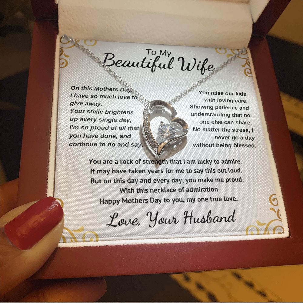 Wife - Mothers Day Love - Forever Love Necklace