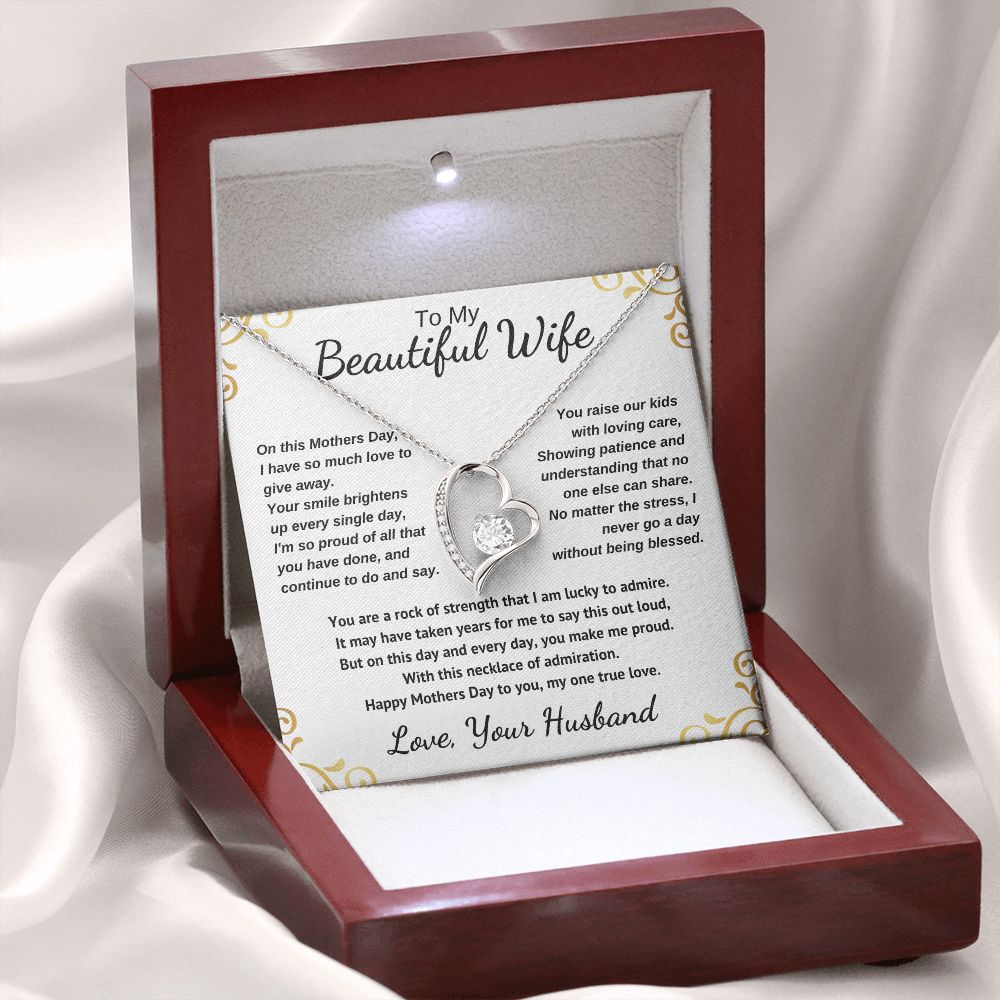 Wife - Mothers Day Love - Forever Love Necklace