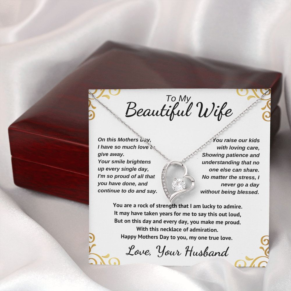 Wife - Mothers Day Love - Forever Love Necklace