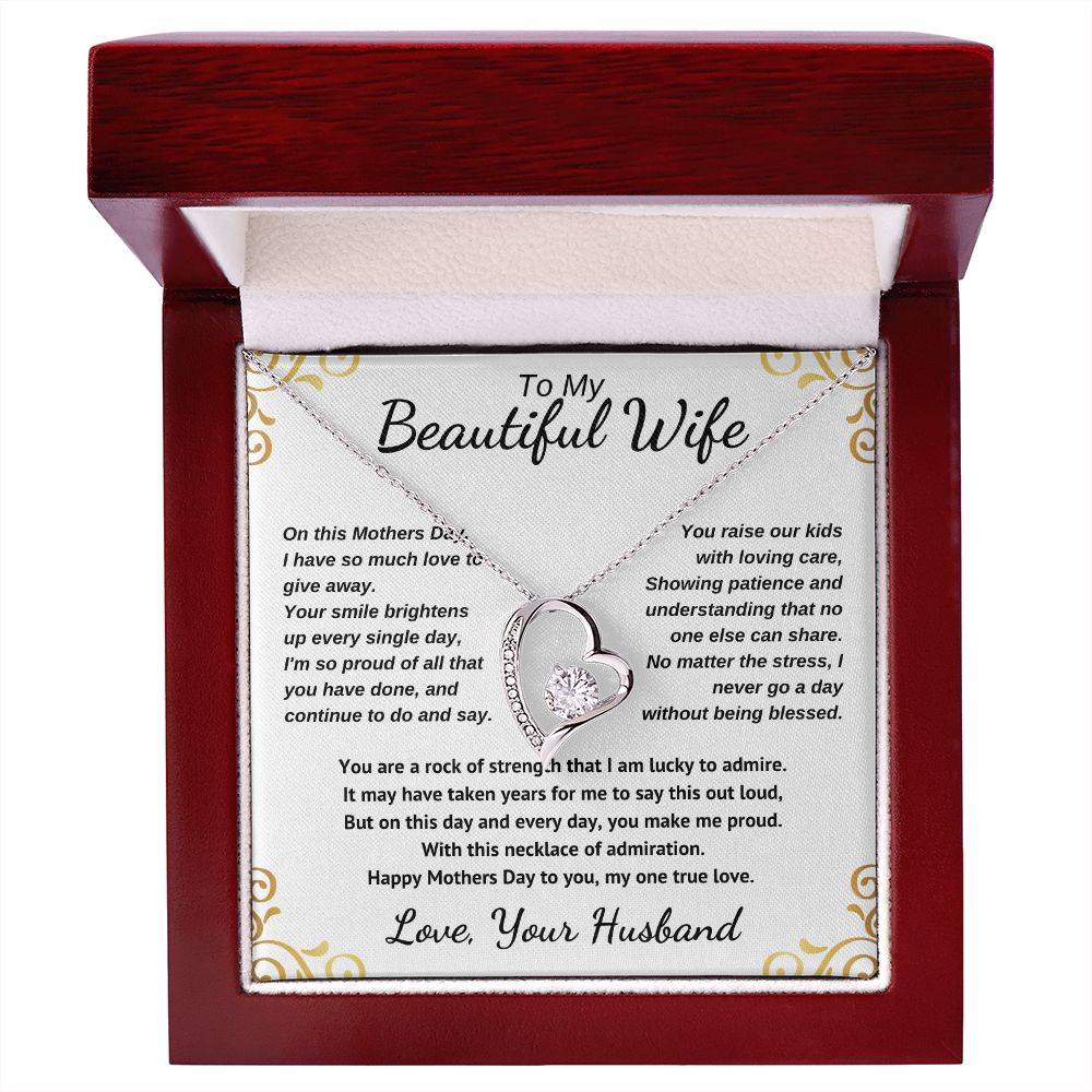 Wife - Mothers Day Love - Forever Love Necklace