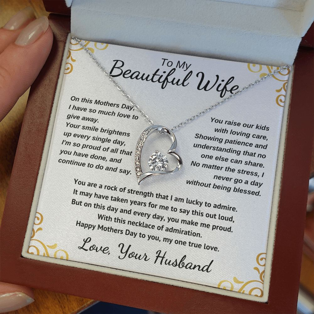 Wife - Mothers Day Love - Forever Love Necklace
