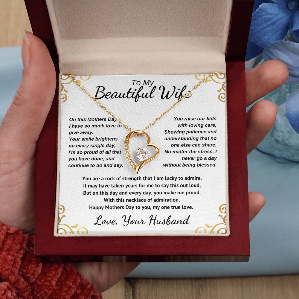 Wife - Mothers Day Love - Forever Love Necklace