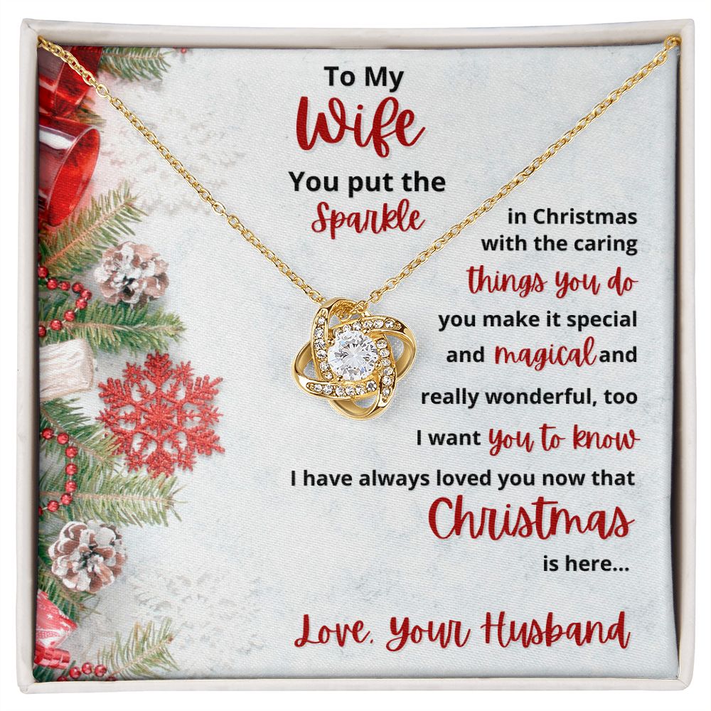 For My Wife - You Put The Sparkle in Christmas