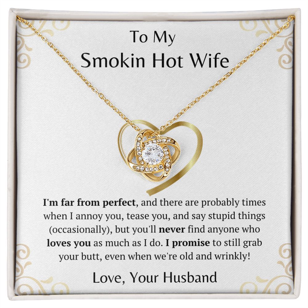 Wife - Far From Perfect - Knot Necklace