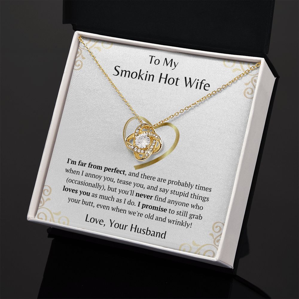 Wife - Far From Perfect - Knot Necklace