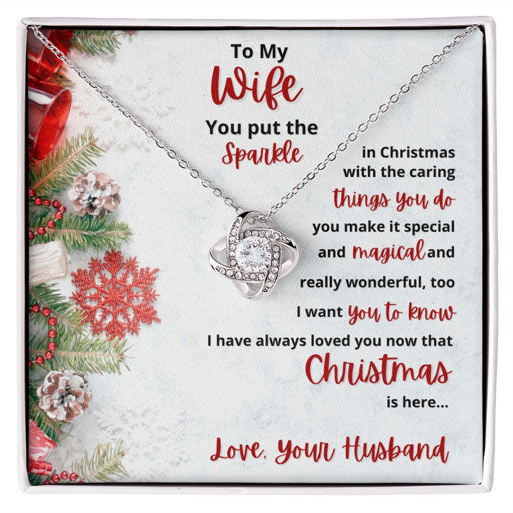 For My Wife - You Put The Sparkle in Christmas