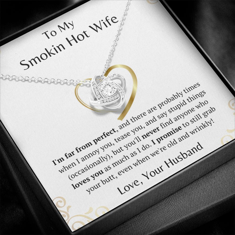 Wife - Far From Perfect - Knot Necklace