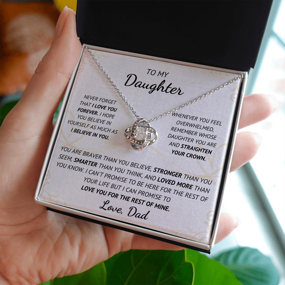 To My Daughter I Love You Forever
