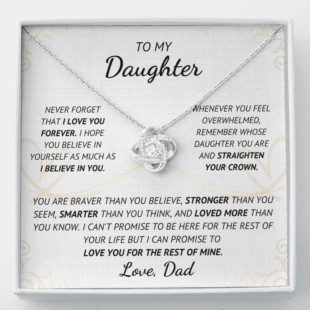 To My Daughter I Love You Forever