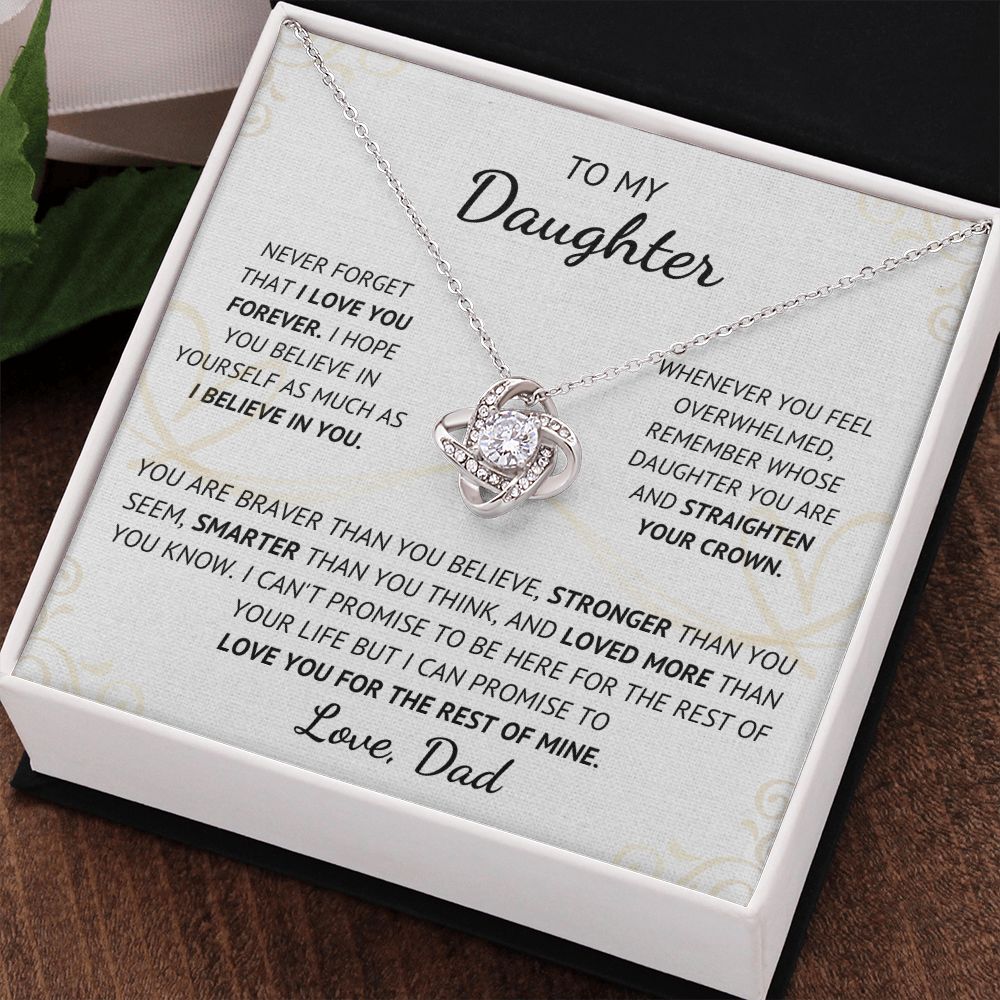 To My Daughter I Love You Forever