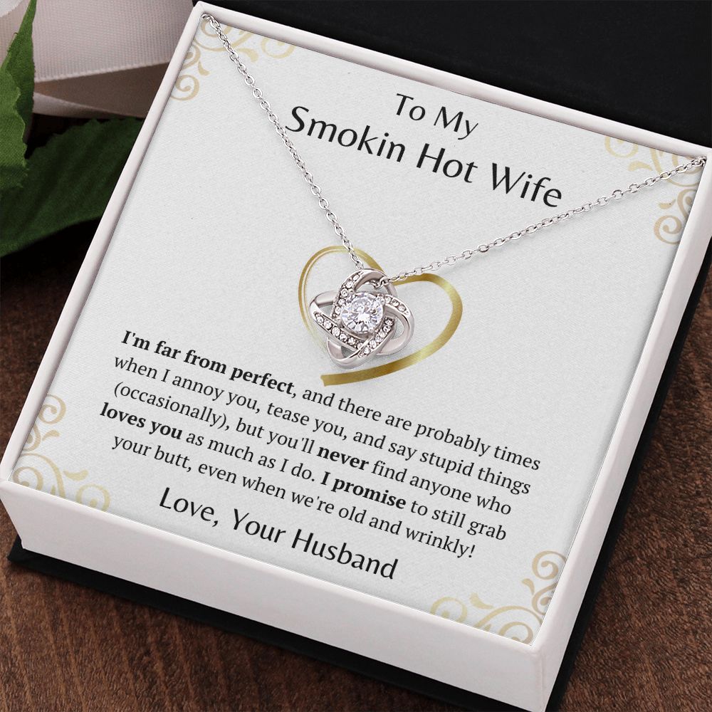 Wife - Far From Perfect - Knot Necklace