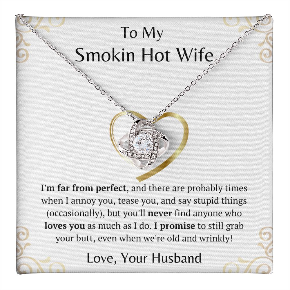 Wife - Far From Perfect - Knot Necklace