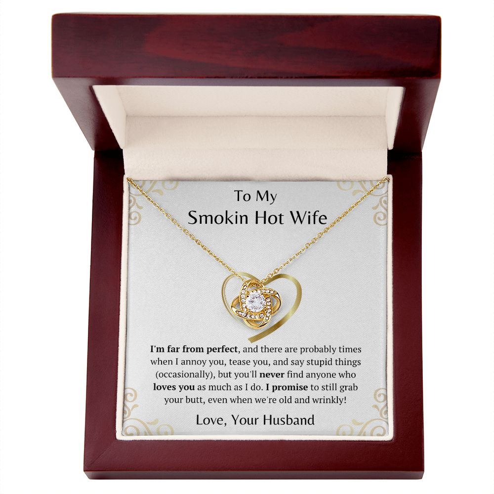 Wife - Far From Perfect - Knot Necklace