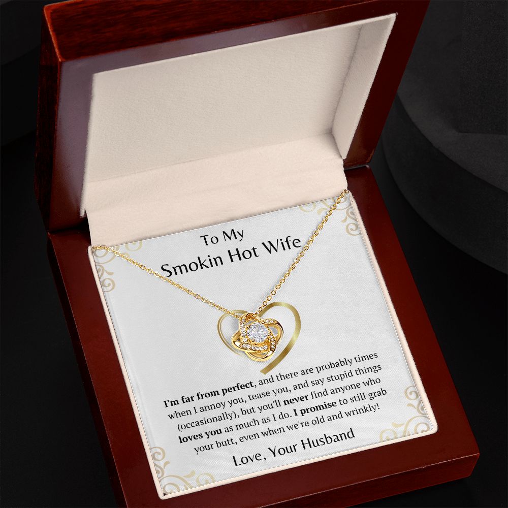 Wife - Far From Perfect - Knot Necklace