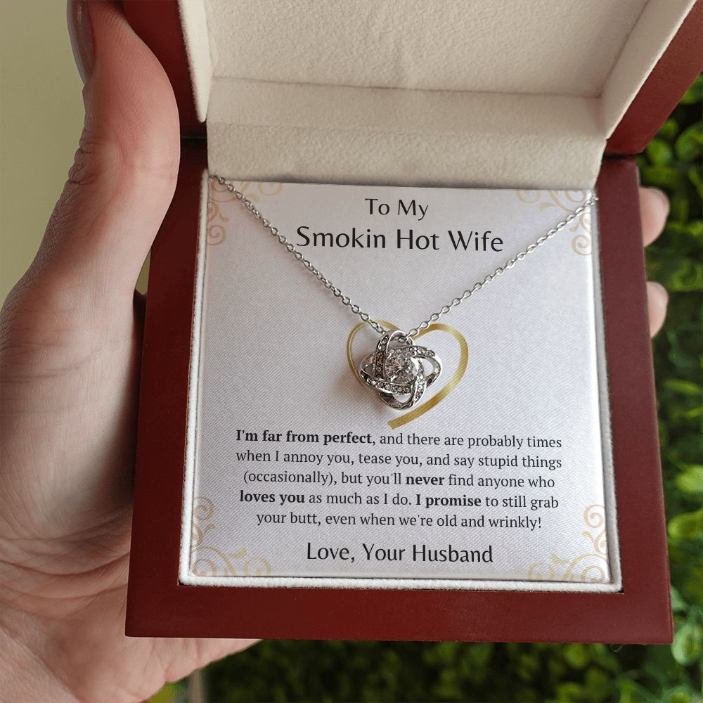 Wife - Far From Perfect - Knot Necklace