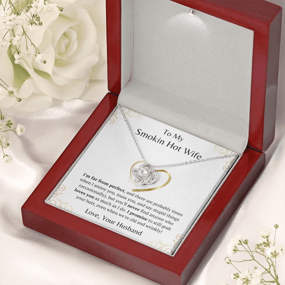 Wife - Far From Perfect - Knot Necklace