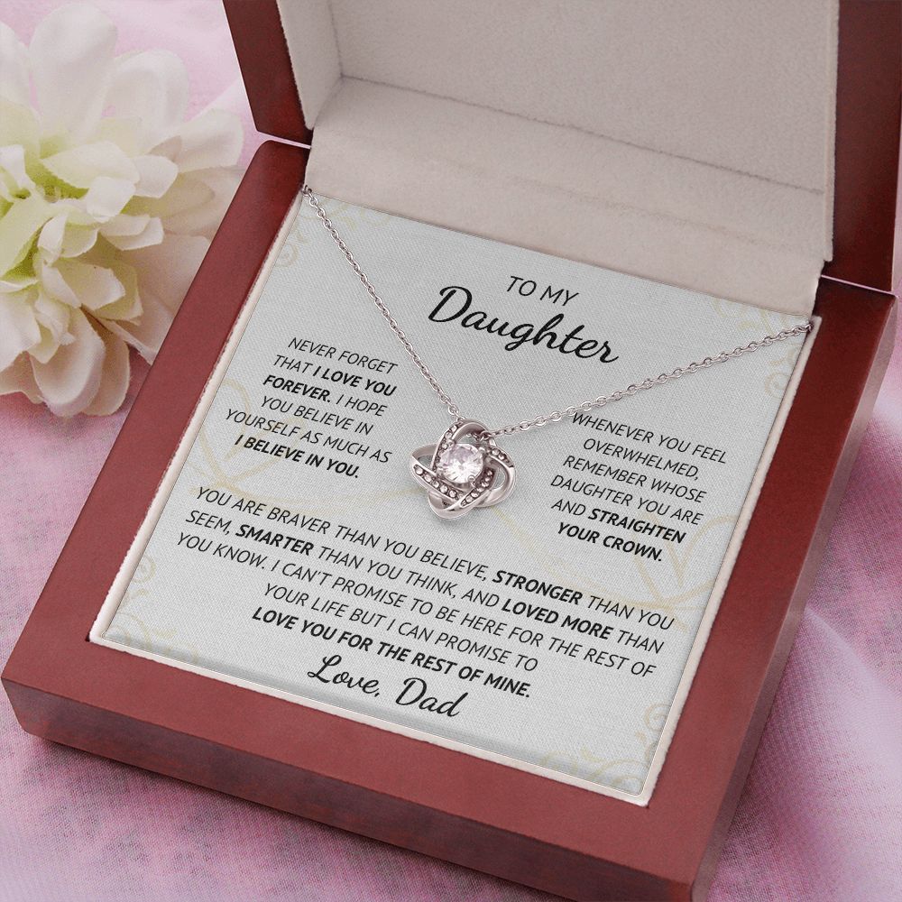 To My Daughter I Love You Forever