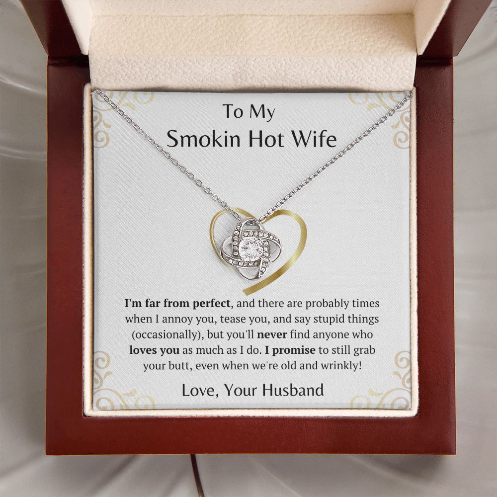 Wife - Far From Perfect - Knot Necklace