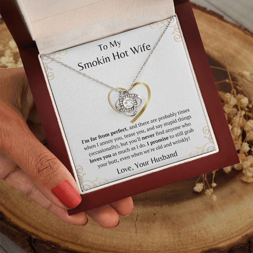 Wife - Far From Perfect - Knot Necklace