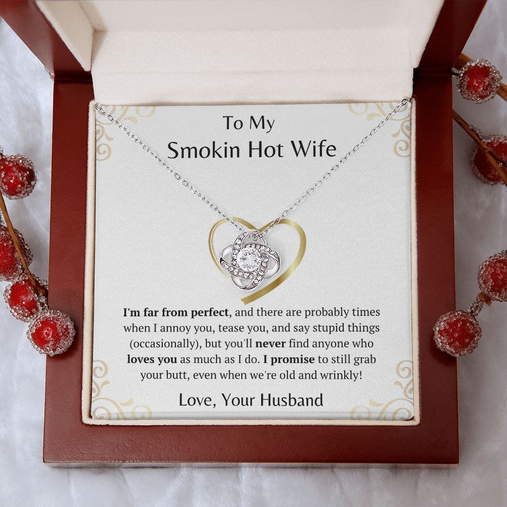 Wife - Far From Perfect - Knot Necklace