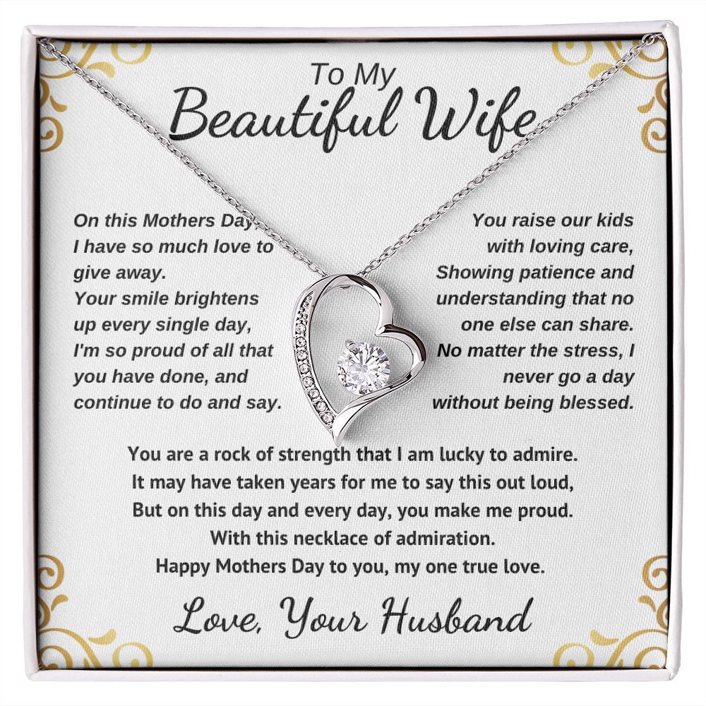 Wife - Mothers Day Love - Forever Love Necklace