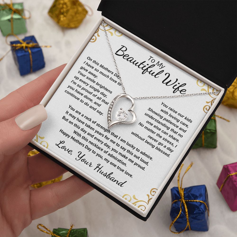 Wife - Mothers Day Love - Forever Love Necklace