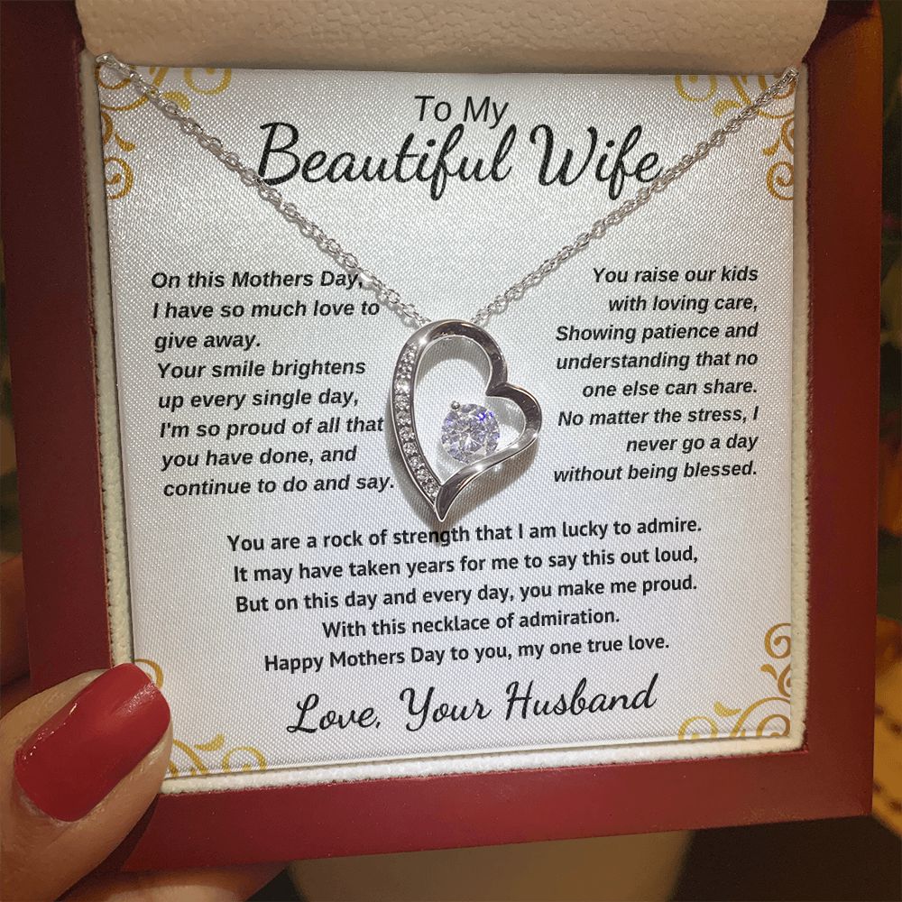 Wife - Mothers Day Love - Forever Love Necklace