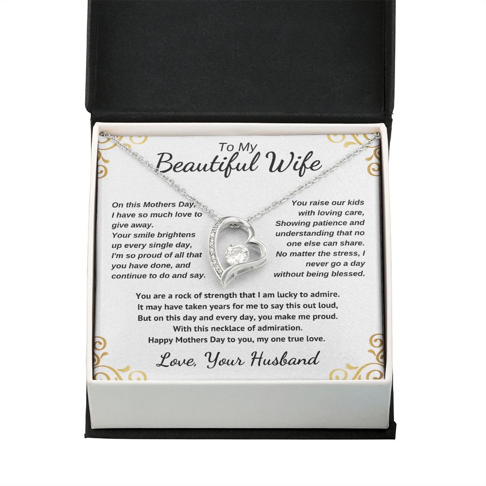 Wife - Mothers Day Love - Forever Love Necklace