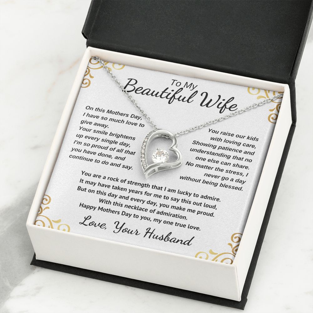 Wife - Mothers Day Love - Forever Love Necklace