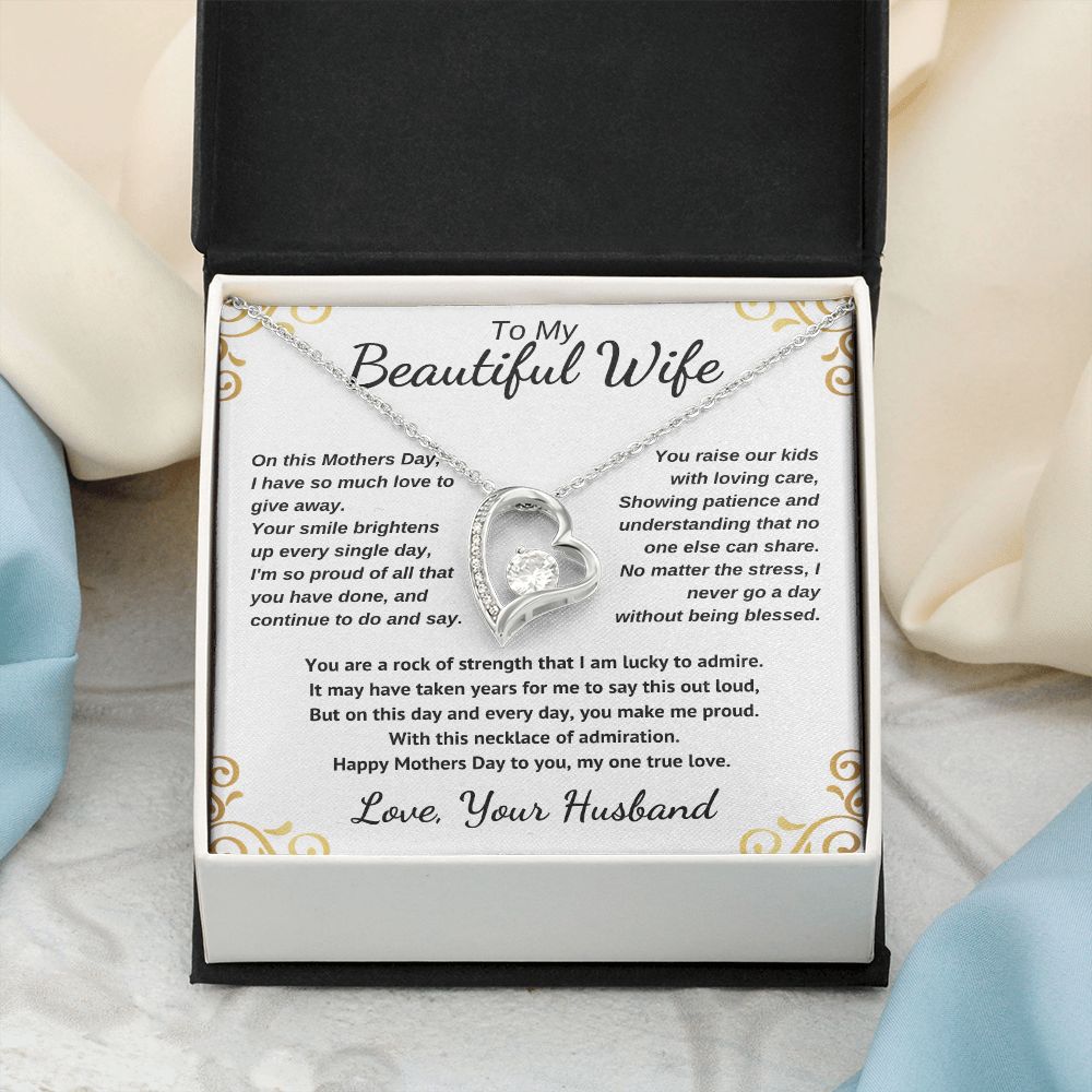 Wife - Mothers Day Love - Forever Love Necklace