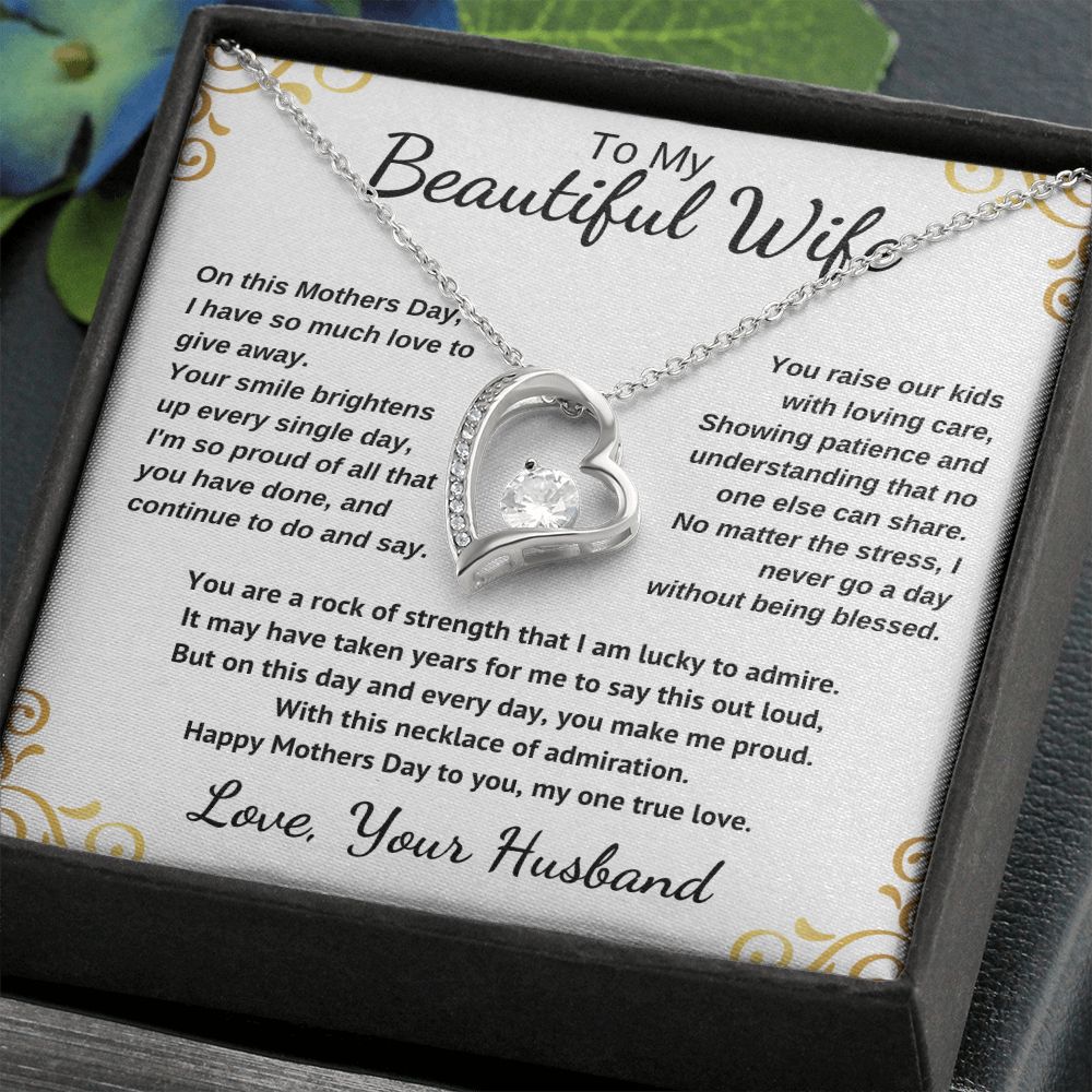 Wife - Mothers Day Love - Forever Love Necklace