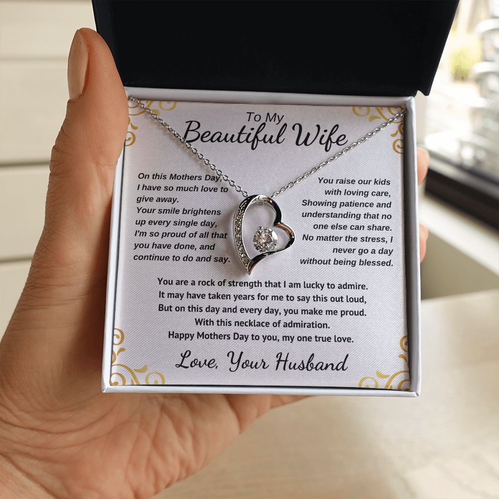 Wife - Mothers Day Love - Forever Love Necklace