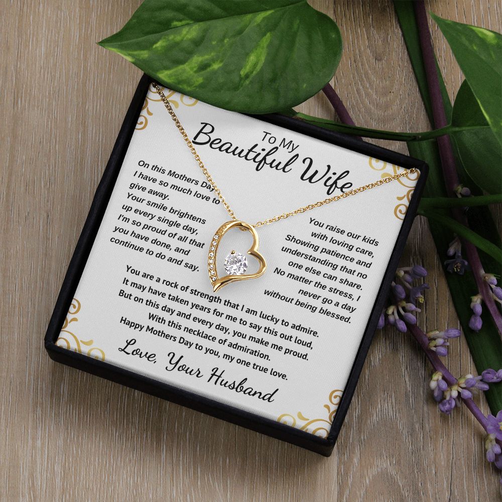 Wife - Mothers Day Love - Forever Love Necklace
