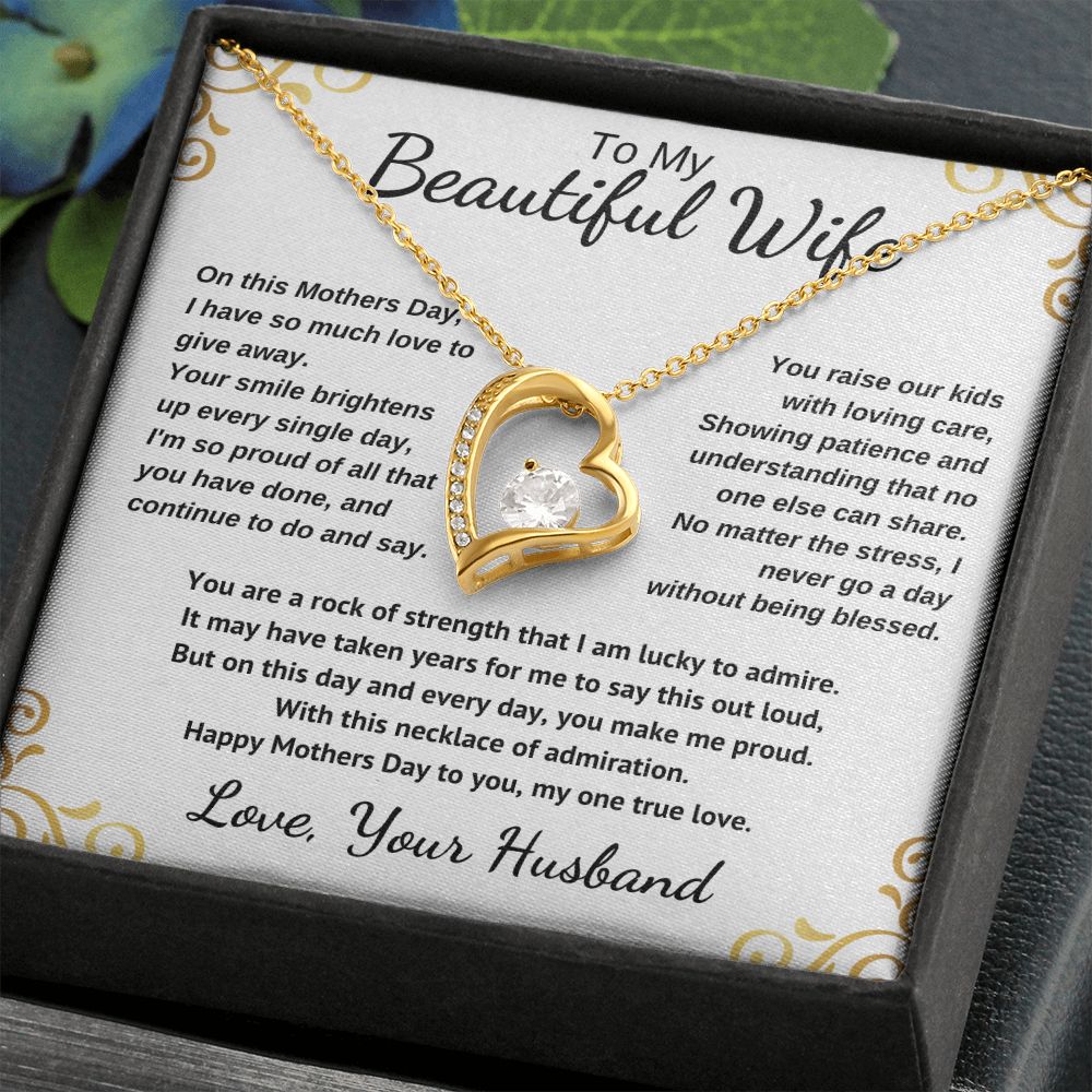 Wife - Mothers Day Love - Forever Love Necklace