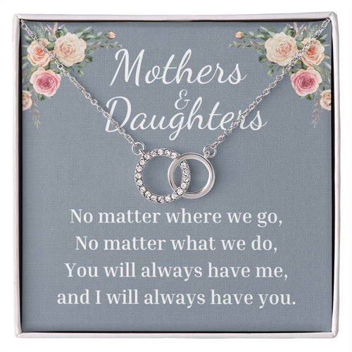 Mother - No Matter What - Perfect Pair Necklace