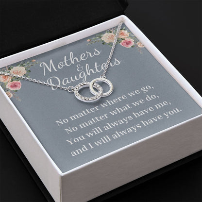 Mother - No Matter What - Perfect Pair Necklace
