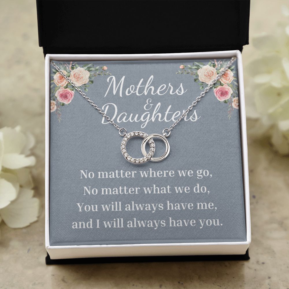 Mother - No Matter What - Perfect Pair Necklace