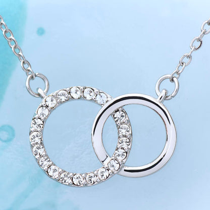 Mother - No Matter What - Perfect Pair Necklace