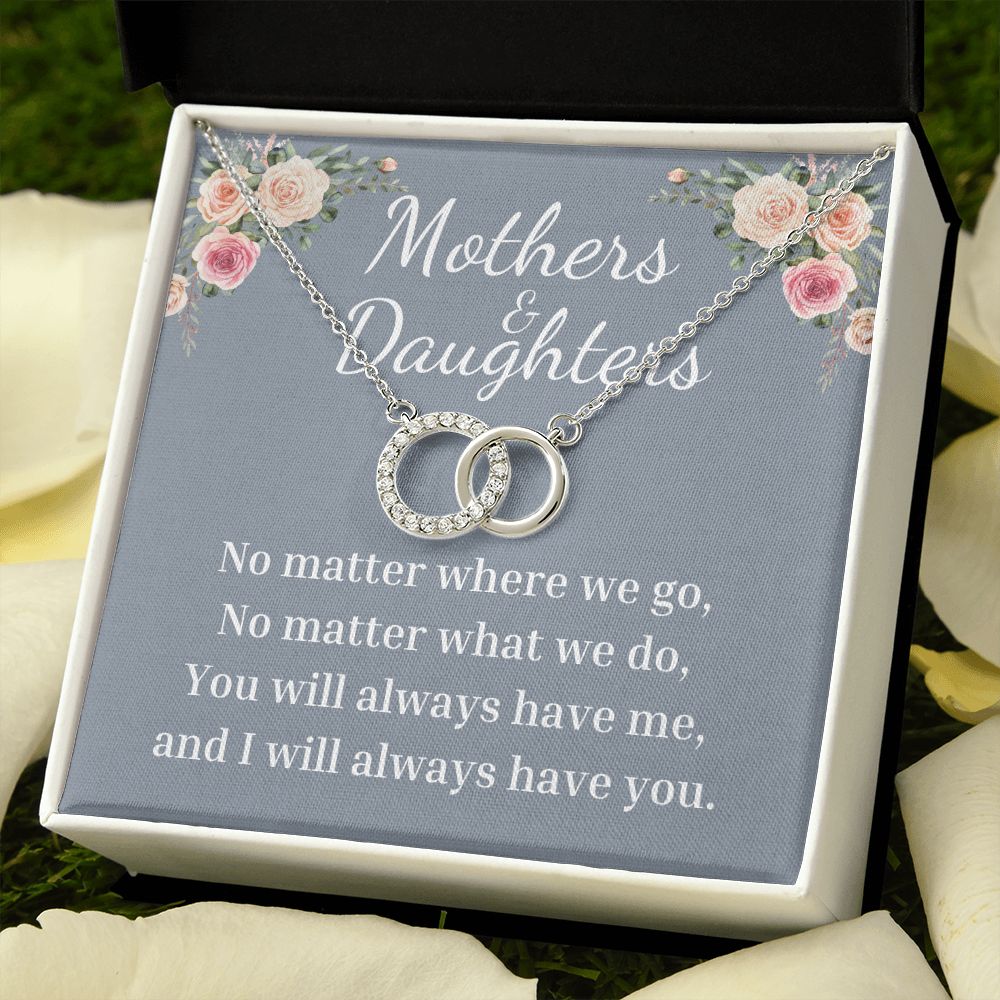 Mother - No Matter What - Perfect Pair Necklace