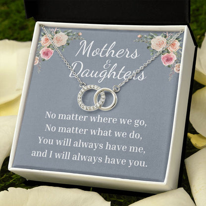 Mother - No Matter What - Perfect Pair Necklace