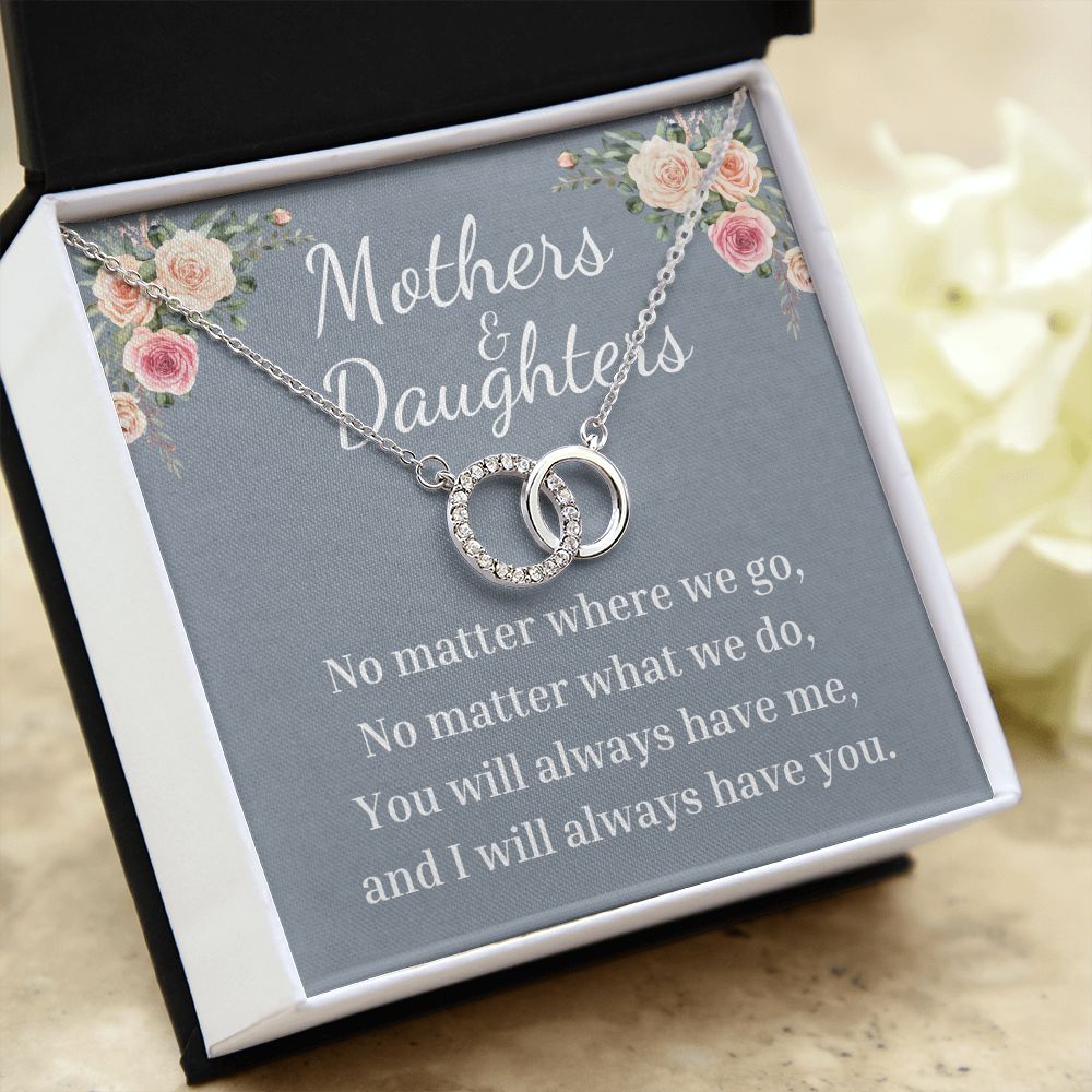 Mother - No Matter What - Perfect Pair Necklace