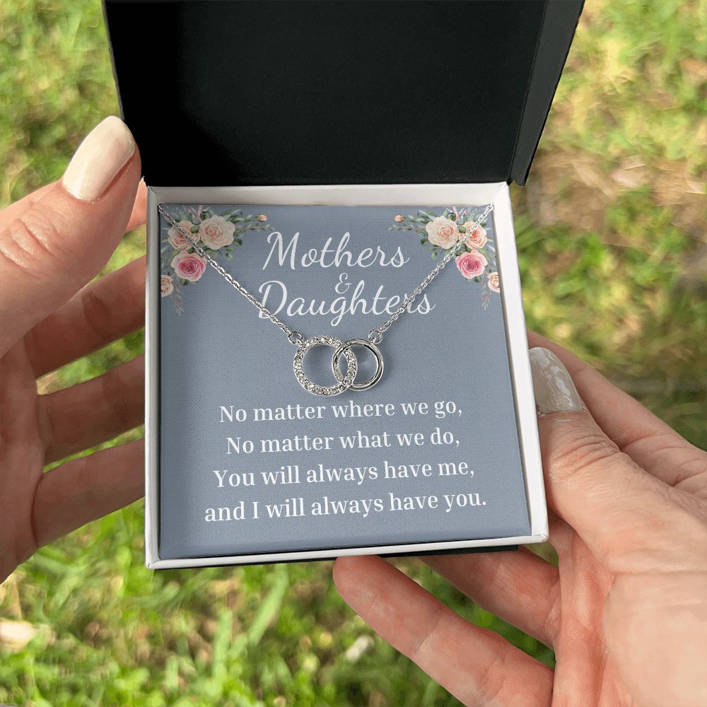 Mother - No Matter What - Perfect Pair Necklace