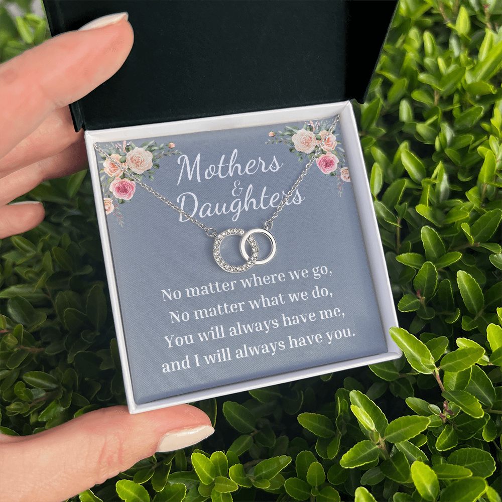 Mother - No Matter What - Perfect Pair Necklace