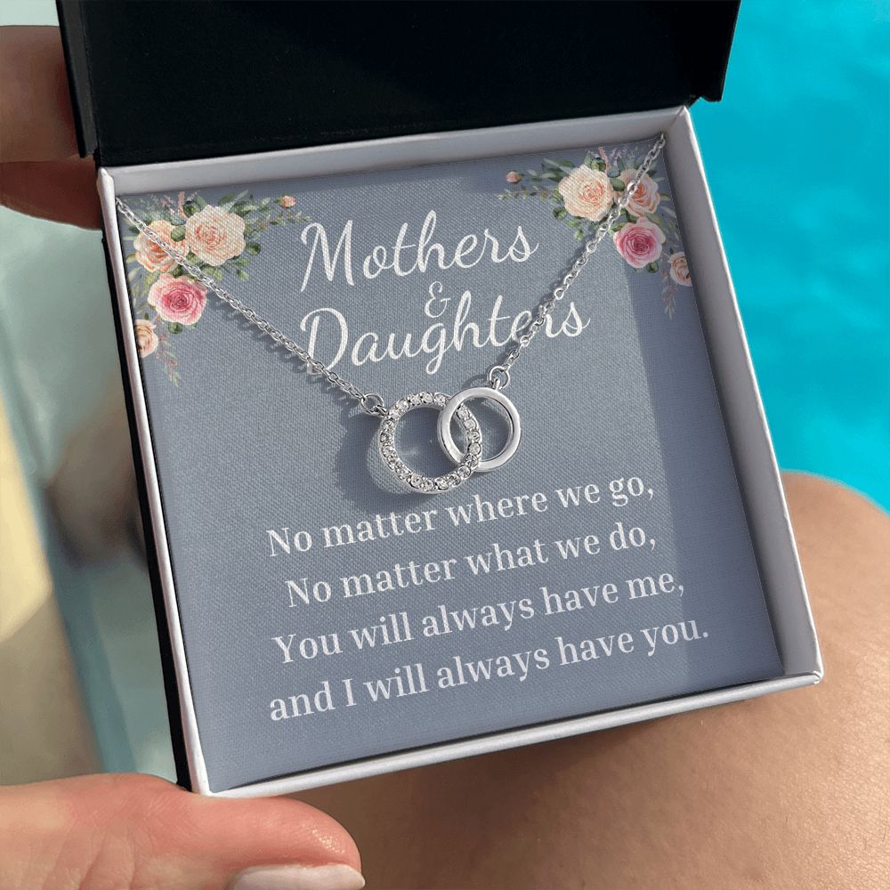 Mother - No Matter What - Perfect Pair Necklace