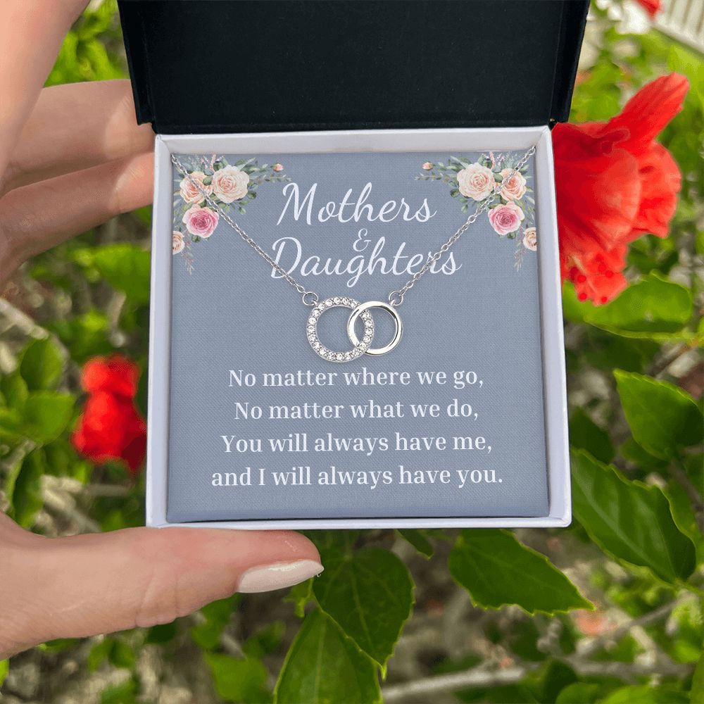 Mother - No Matter What - Perfect Pair Necklace