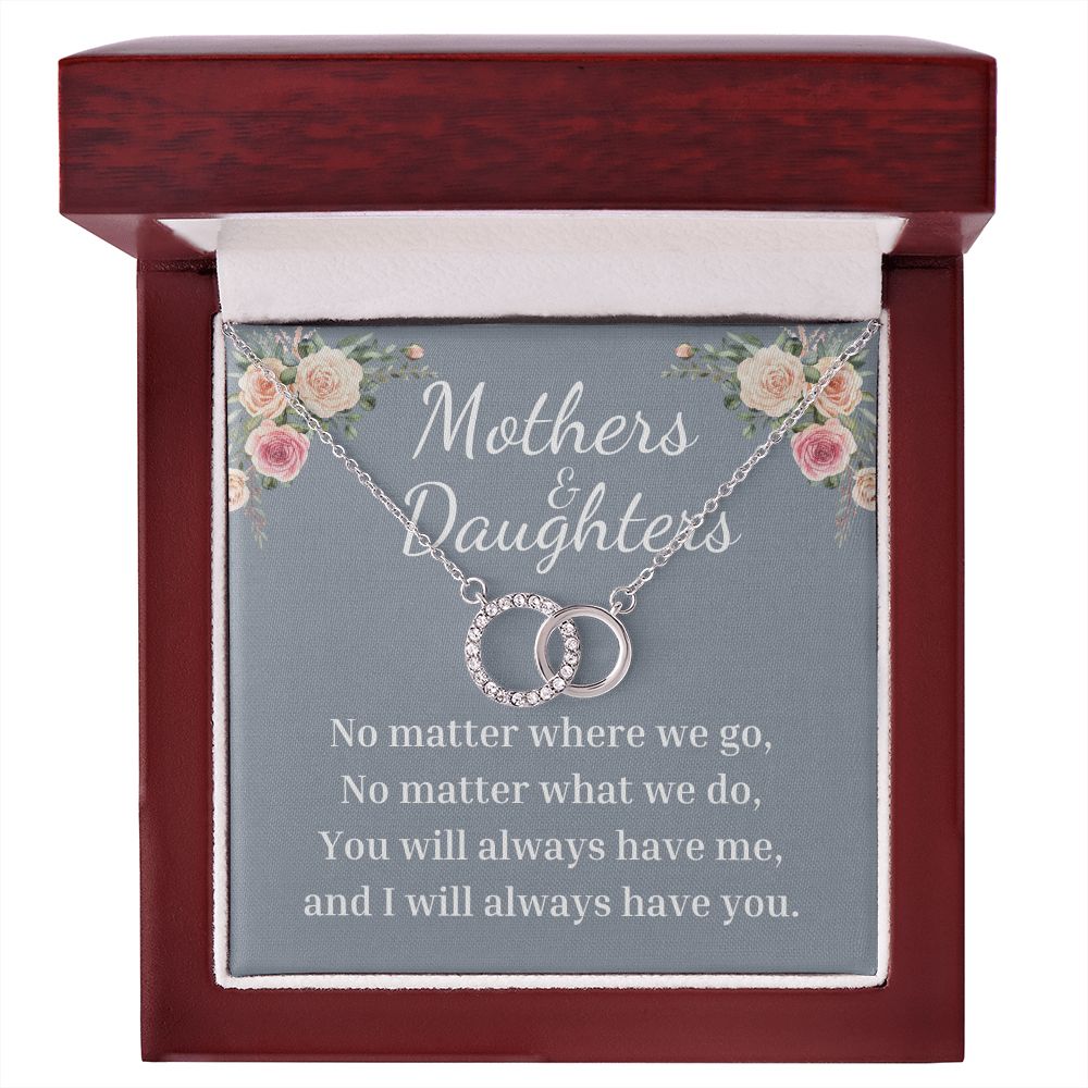 Mother - No Matter What - Perfect Pair Necklace