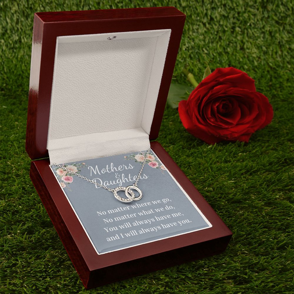 Mother - No Matter What - Perfect Pair Necklace