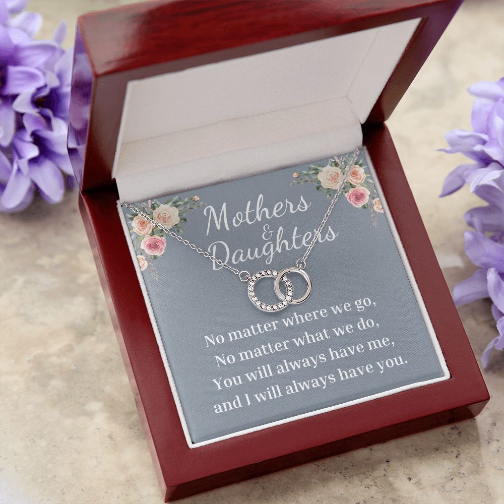 Mother - No Matter What - Perfect Pair Necklace