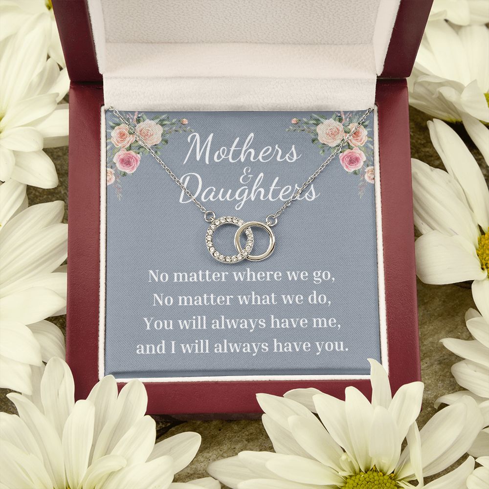 Mother - No Matter What - Perfect Pair Necklace